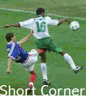 But in soccer we have Long Corner only